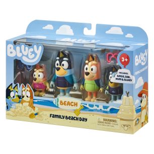 Bluey 4pk Figure Set